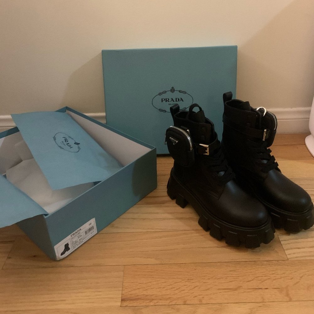 Prada Monolith Boots - Picture 3 of 3